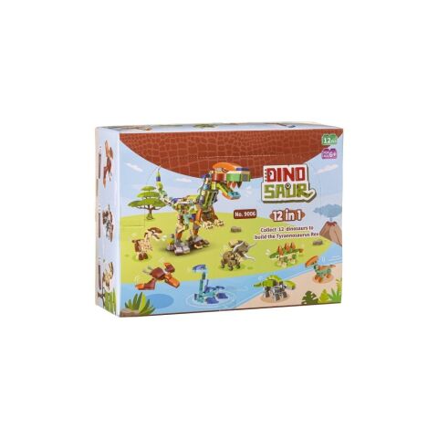 L-W Toys Set kociek Dinosaurus 12 v 1