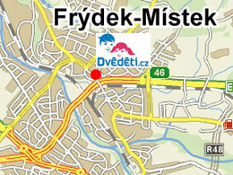 Mapa predajne Místek